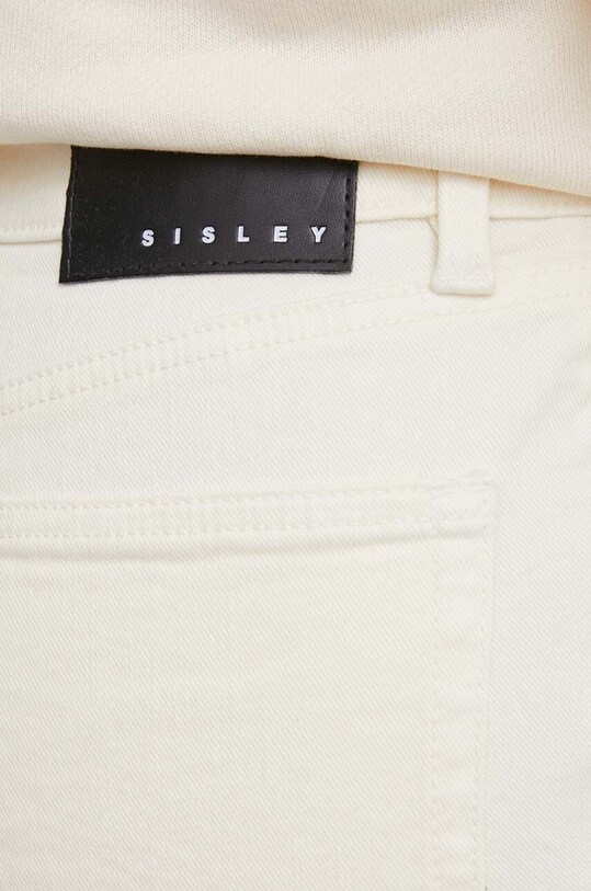 Джинсы Sisley жёлтый 4UNGLE037