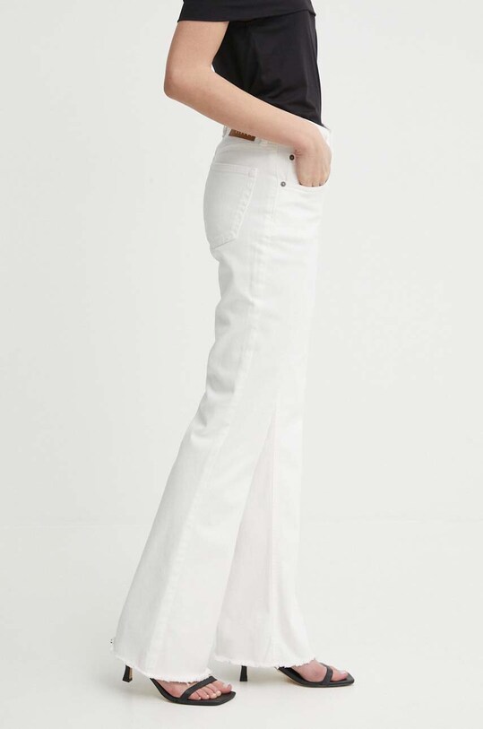 Sisley jeans bianco 48M0LE03E