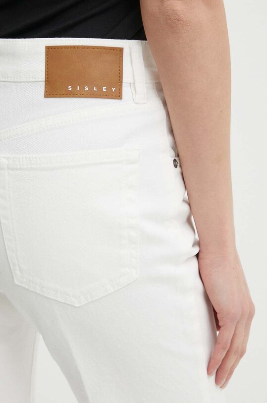 Sisley jeans 48M0LE03E bianco