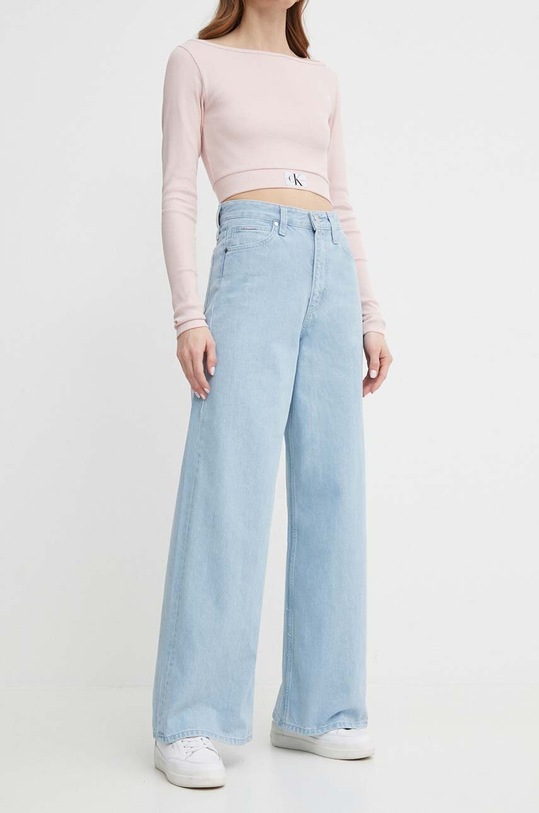 Calvin Klein jeansy niebieski K20K206579