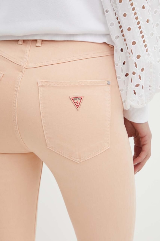 Guess jeansy 1981 CAPRI pomarańczowy W4GA91.W93CE