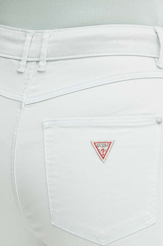 Guess jeansy 1981 CAPRI turkusowy W4GA91.W93CE