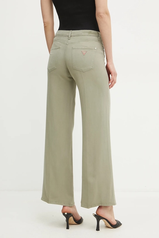Odzież Guess spodnie W4GA96.WDP85 zielony