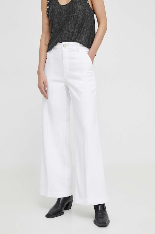 Τζιν παντελόνι Guess Planet friendly λευκό W4GA77.D4PV3