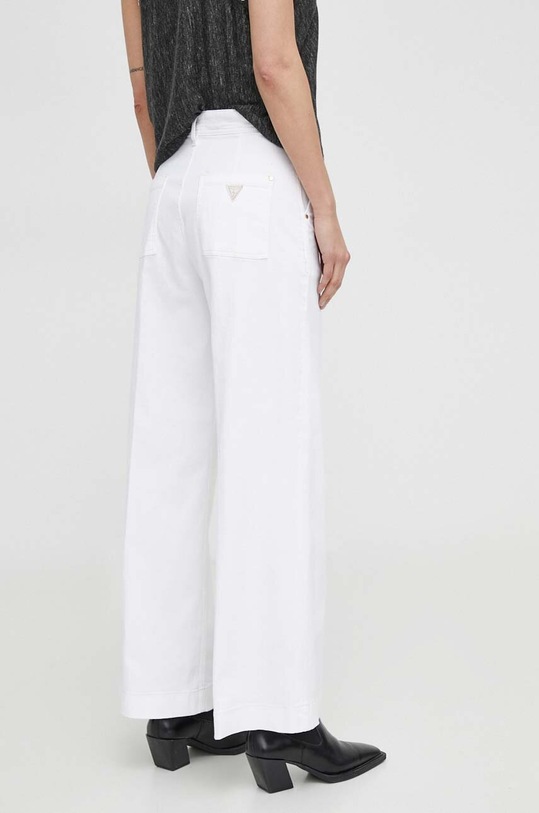 Ρούχα Τζιν παντελόνι Guess W4GA77.D4PV3 λευκό