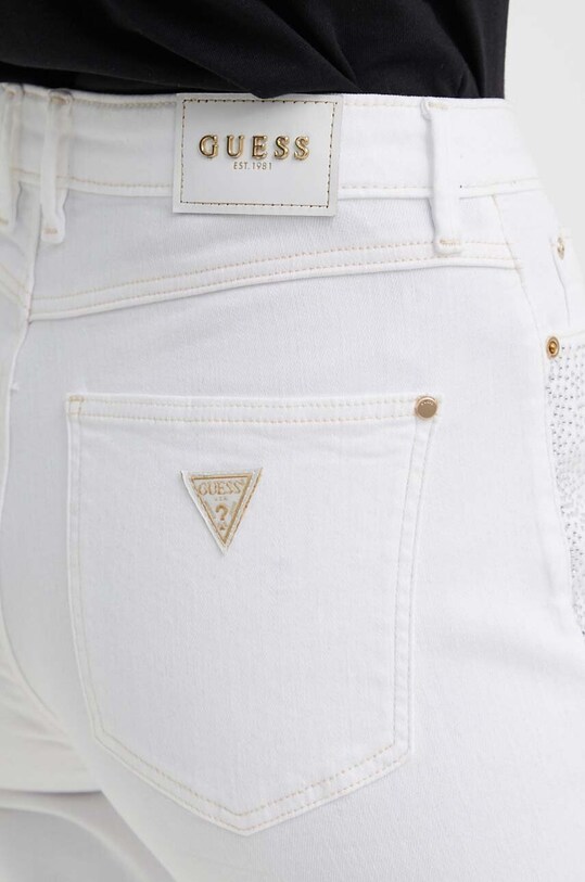 Guess jeansy 1981 KICK beżowy W4GA0U.D4PV4