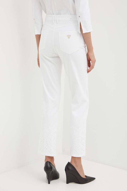 Odjeća Traperice Guess 1981 STRAIGHT W4GA0J.D4MW4 bijela
