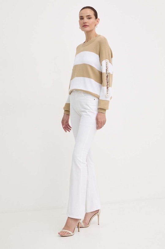 Джинсы Guess W4GA0L.D4MW4 белый SS24