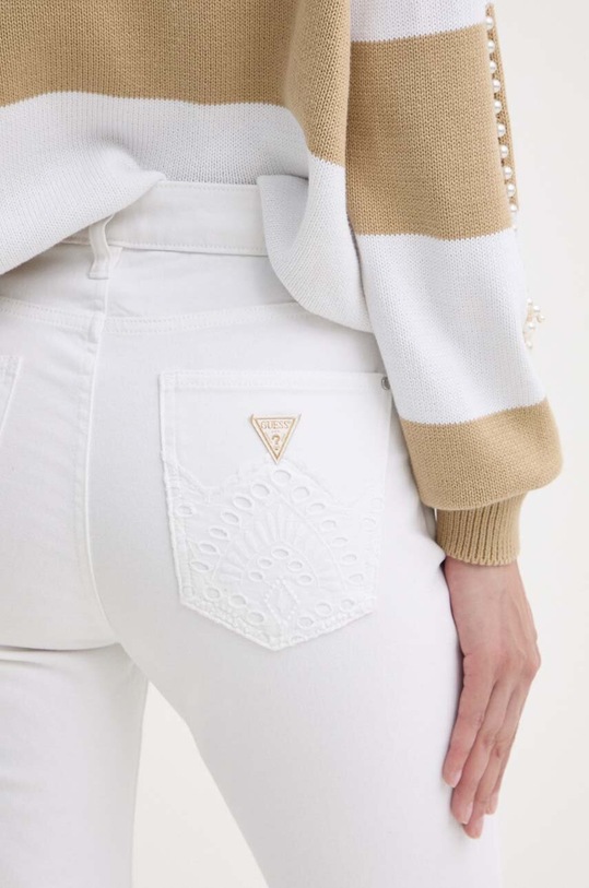 Джинсы Guess белый W4GA0L.D4MW4