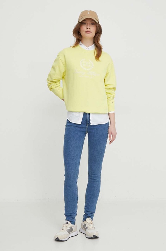 Kavbojke Calvin Klein Jeans J20J223311 modra SS24