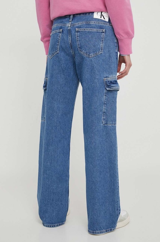 Oblečenie Rifle Calvin Klein Jeans J20J223688 modrá