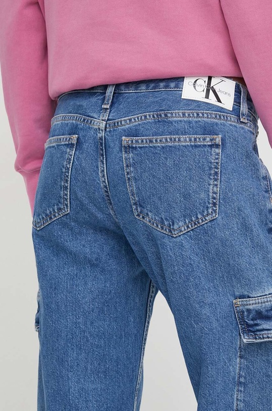 Rifle Calvin Klein Jeans J20J223688 modrá