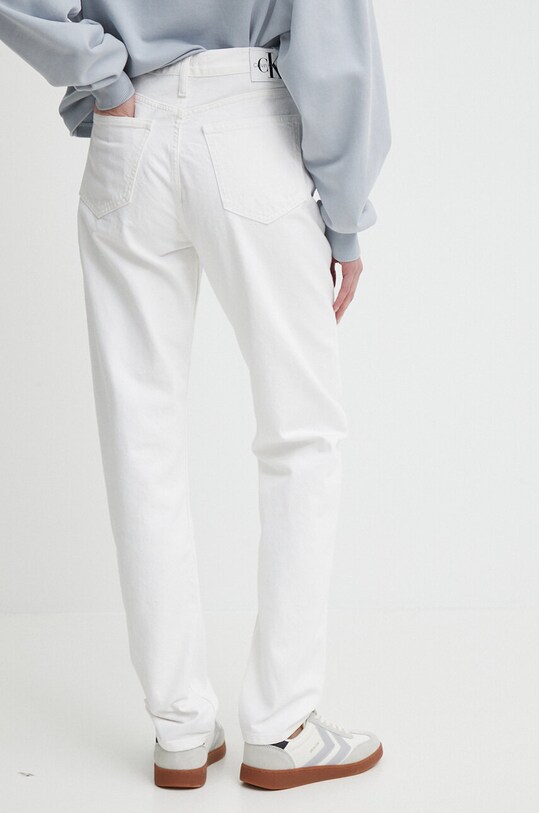 Rifle Calvin Klein Jeans J20J222741 biela SS24