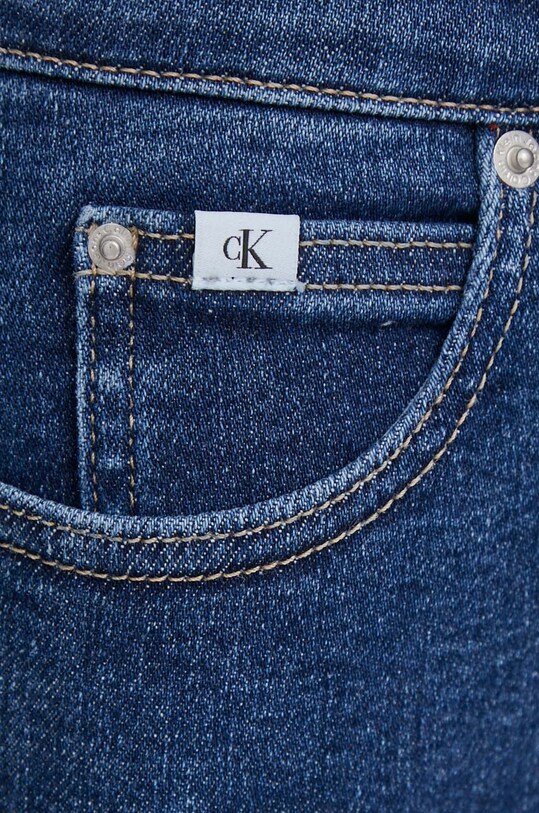 Rifle Calvin Klein Jeans tmavomodrá J20J222770
