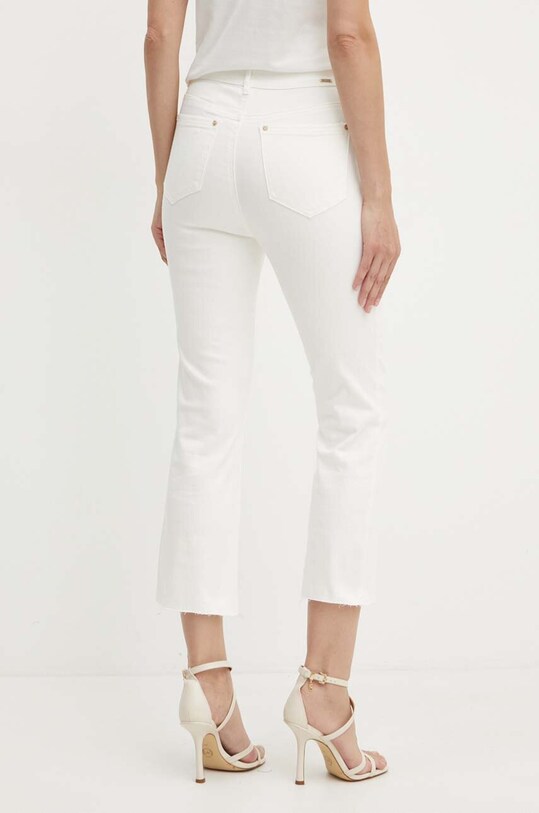 Odzież Morgan jeansy PAMEL PAMEL.OFF.WHITE biały