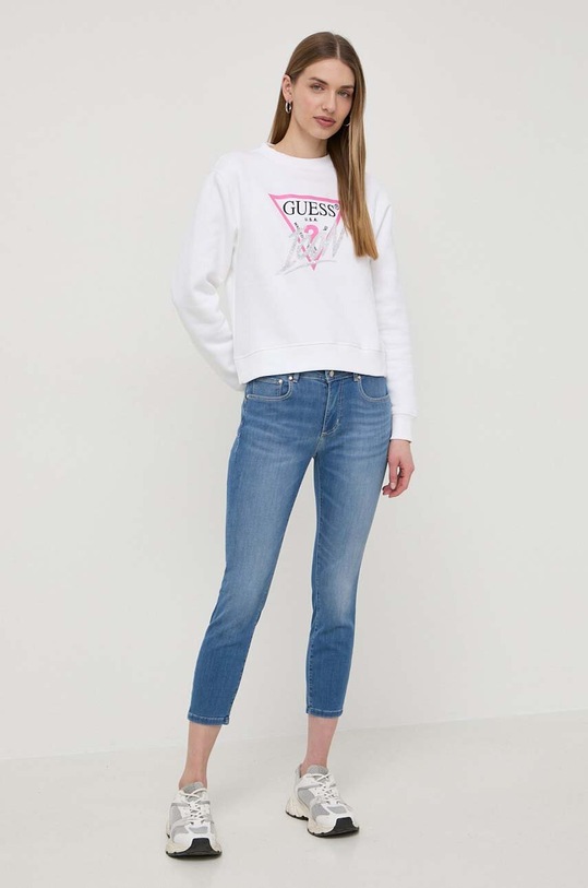 Τζιν παντελόνι Guess W4GA80.D5B42 μπλε SS24