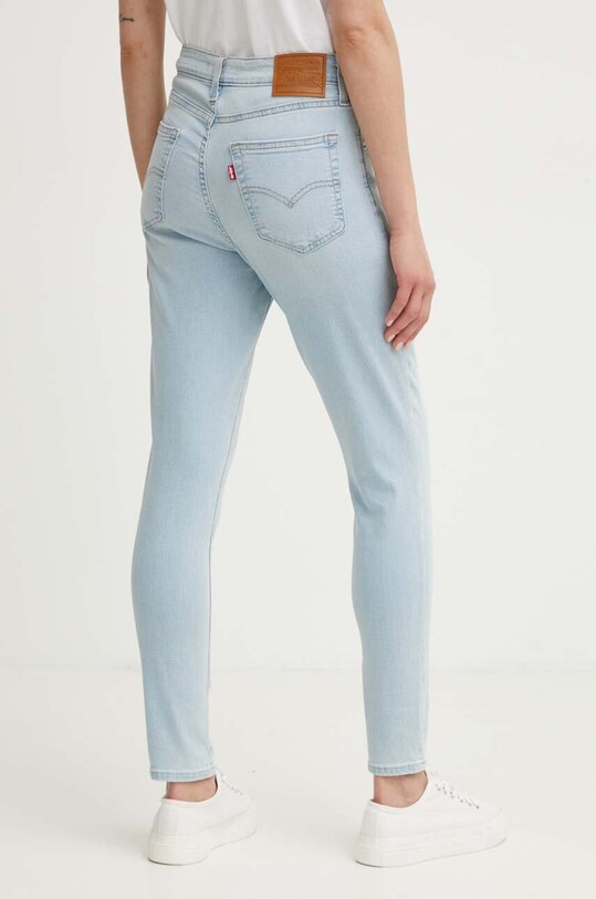 Odzież Levi's jeansy 721 HIGH RISE SKINNY 18882 niebieski