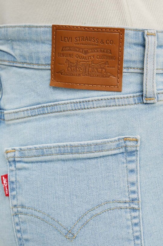 Odzież Levi's jeansy 721 HIGH RISE SKINNY 18882 niebieski