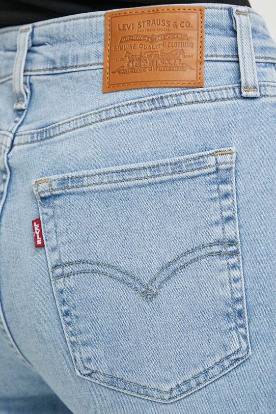 Levi's jeans 721 HIGH RISE SKINNY 18882 albastru