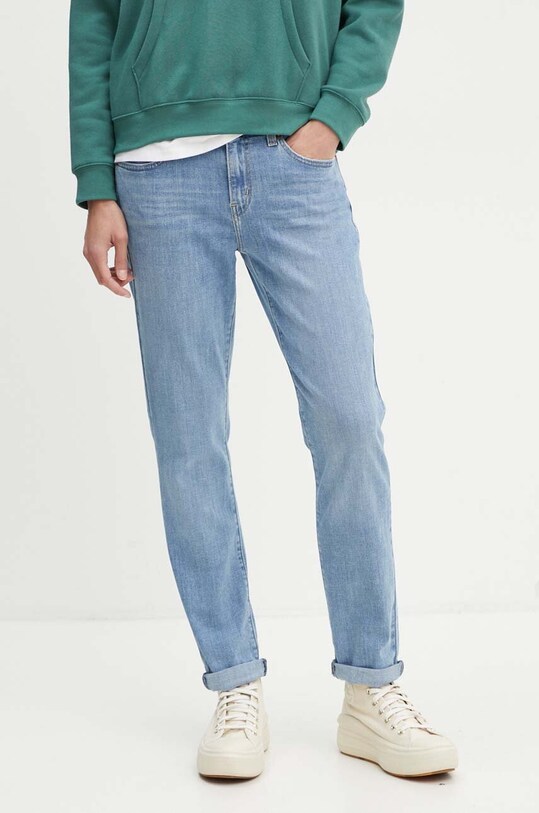 Levi's jeansi MID RISE BOYFRIEND Planet friendly albastru 19887