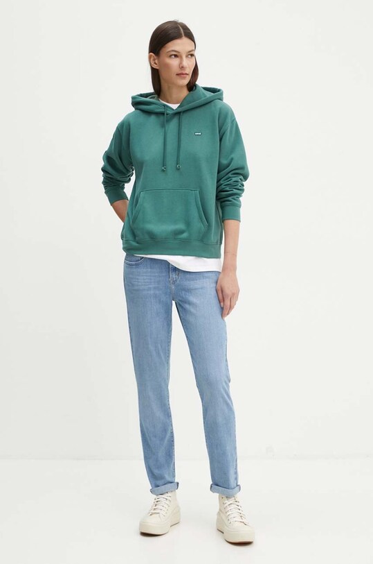 Levi's jeansy MID RISE BOYFRIEND 19887 niebieski AA00