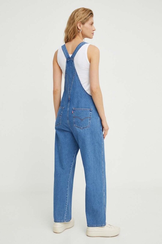 Levi's salopete din denim VINTAGE OVERALL 85315 bleumarin SS24