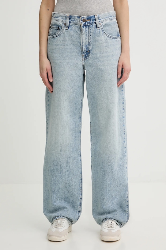 Rifle Levi's BAGGY DAD modrá A3494