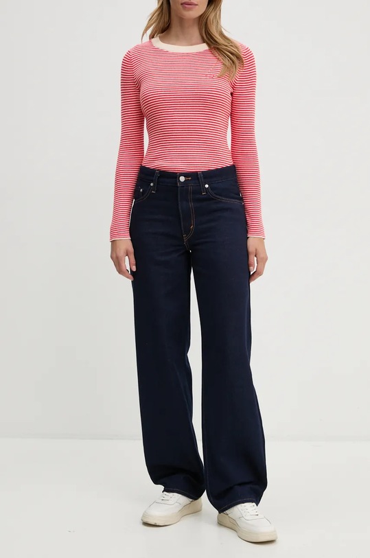 Levi's jeansy BAGGY DAD Planet friendly granatowy A3494