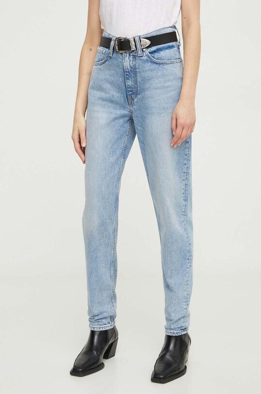 Levi's jeansy 80S MOM JEAN Planet friendly niebieski A3506