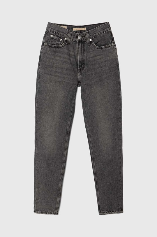 Levi's jeansy 80S MOM JEAN Planet friendly szary A3506