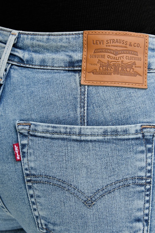 Levi's jeansy 712 SLIM WELT POCKET niebieski A6199