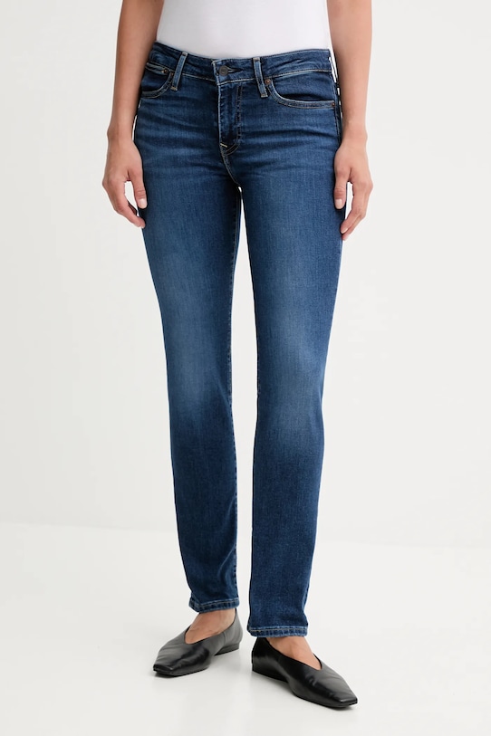 Levi's jeans 712 SLIM WELT POCKET albastru A6199
