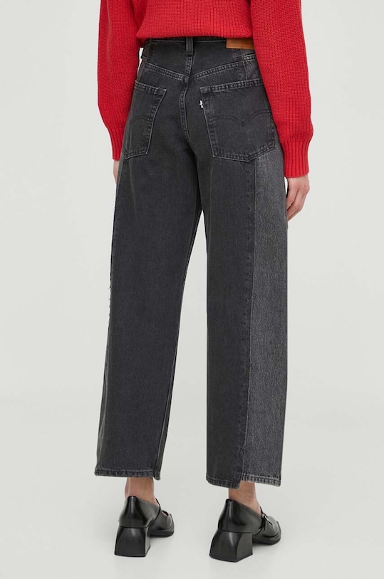 Îmbrăcăminte Levi's jeansi BAGGY CROP A7463 negru
