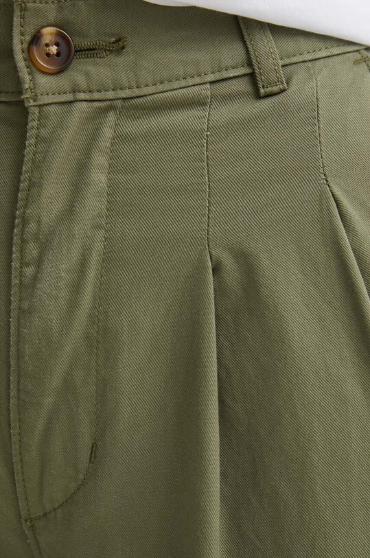 Oblečenie Nohavice Levi's PLEATED WIDELEG A7535 zelená