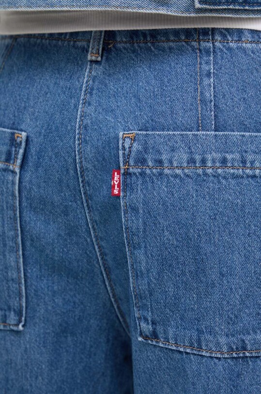 Rifle Levi's BAGGY CARGO DENIM modrá A8540