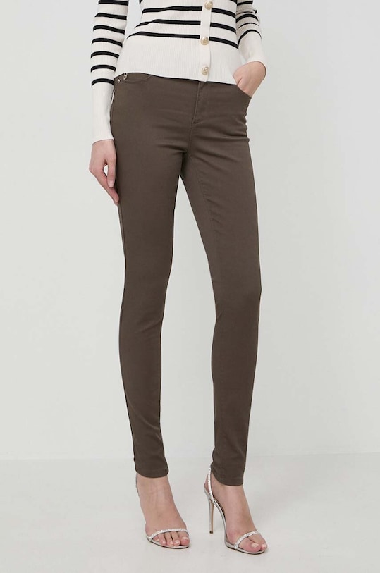 Džíny Morgan PALOU zelená PALOU.ORGANIC