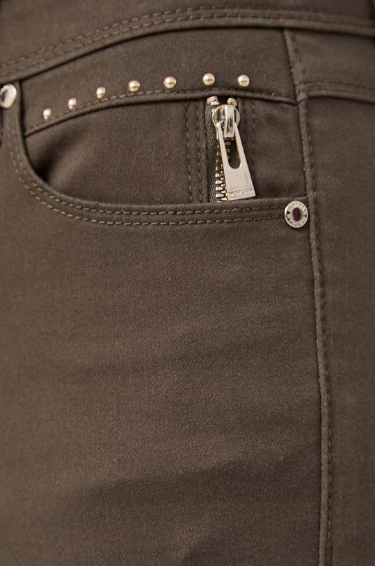 Džíny Morgan PALOU zelená PALOU.ORGANIC