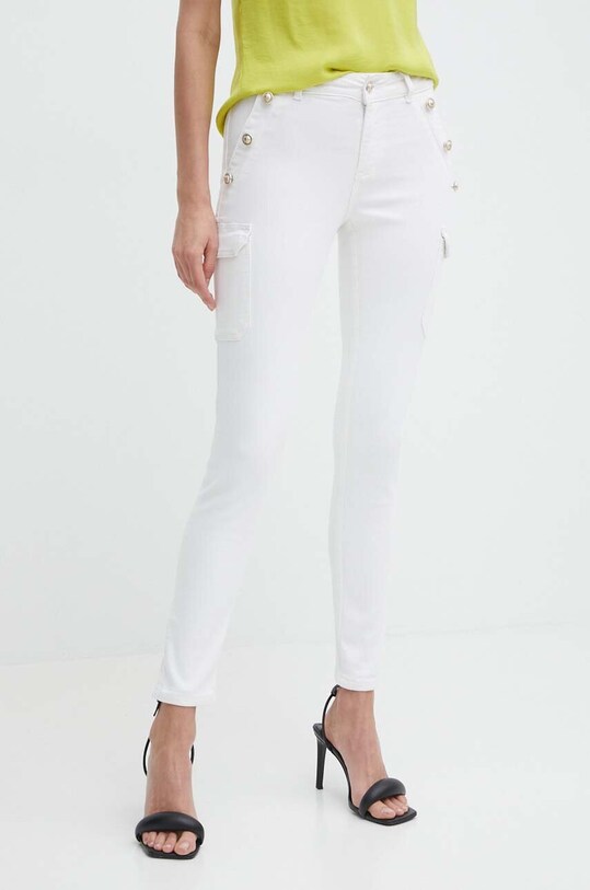 Morgan jeansi PEMA3 alb PEMA3.OFF.WHITE