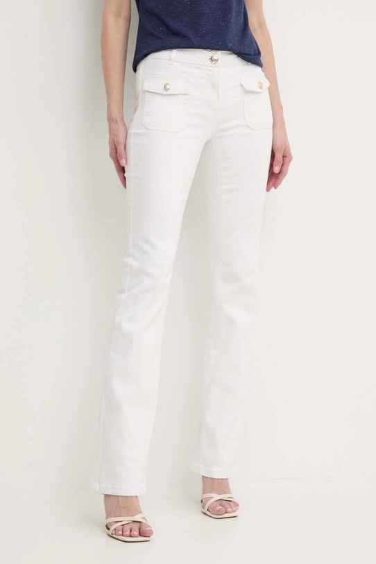 Morgan jeansi POLEN2 alb POLEN2.OFF.WHITE