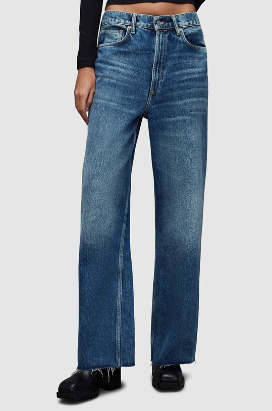 Τζιν παντελόνι AllSaints BLAKE W002EZ τιρκουάζ SS24