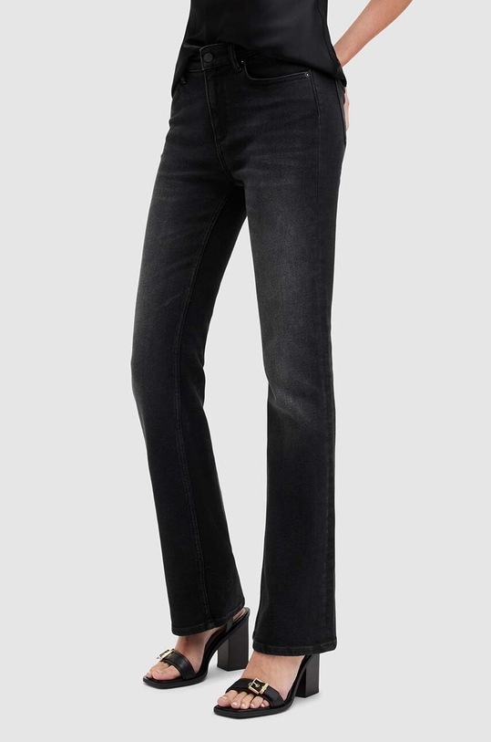 AllSaints jeansy HALDAN WE527Z czarny SS24