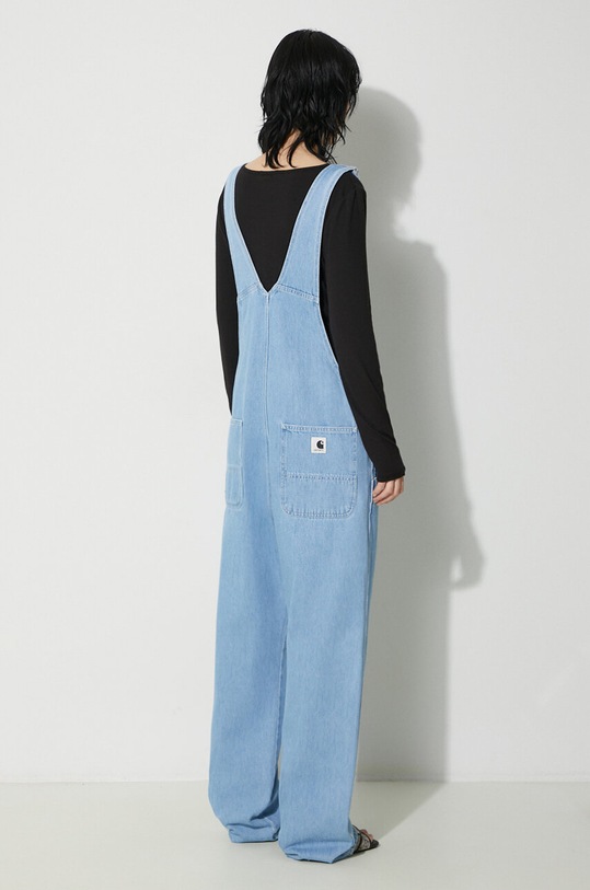 Clothing Carhartt WIP overalls Bib Overall Straight I031250.112 blue