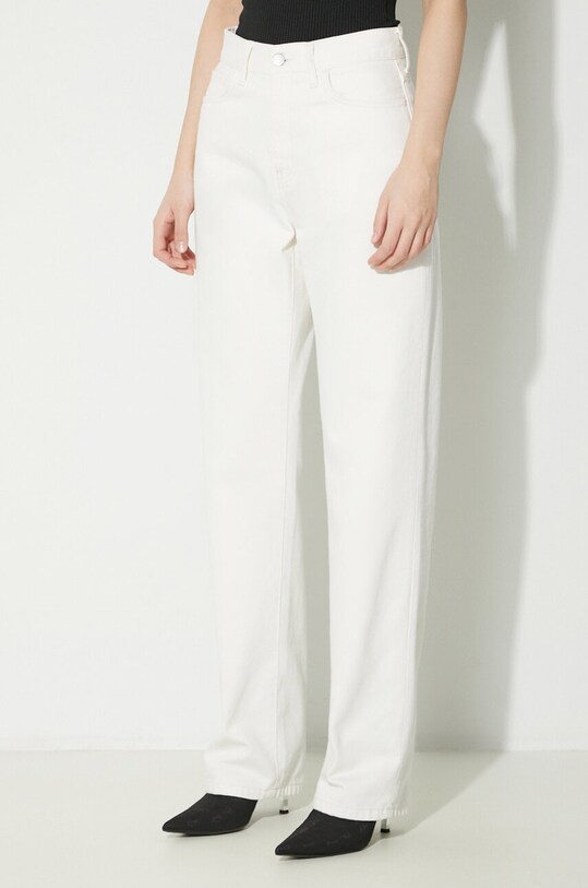 Džíny Carhartt WIP Noxon Pant béžová I031920.202