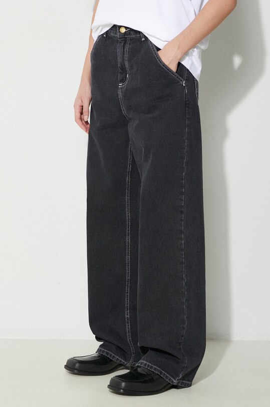 Carhartt WIP jeansy Simple Pant czarny I031924.8906