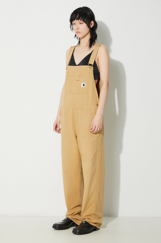 Дрехи Дънков гащеризон Carhartt WIP Bib Overall Straight I032965.1YH3K бежов