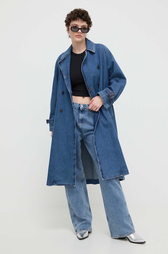 Tommy Jeans DW0DW17606 albastru SS24