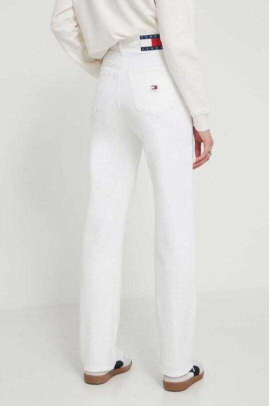Odzież Tommy Jeans jeansy DW0DW17612 biały