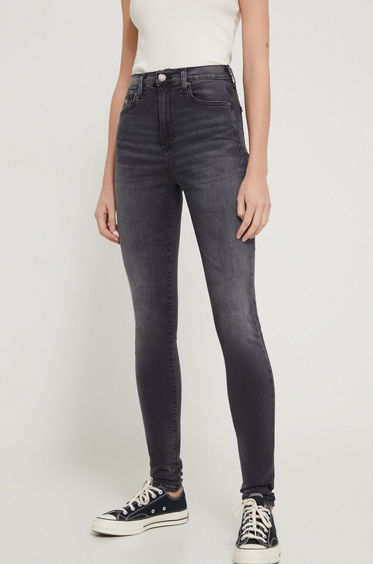 Tommy Jeans jeansy Sylvia szary DW0DW17593