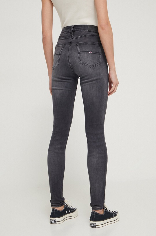 Odzież Tommy Jeans jeansy Sylvia DW0DW17593 szary