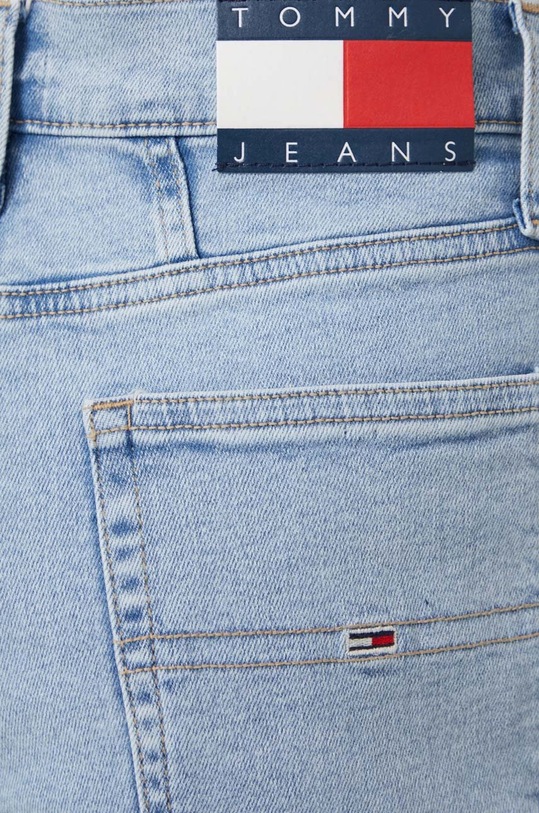 Rifle Tommy Jeans Mom modrá DW0DW17627